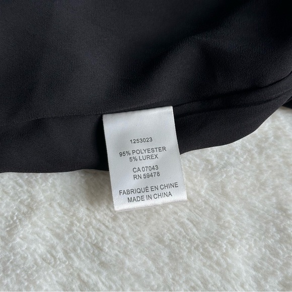 House of Harlow 1960 Black Ruched Long Sleeve Mini Dress S (4) - Picture 15 of 16